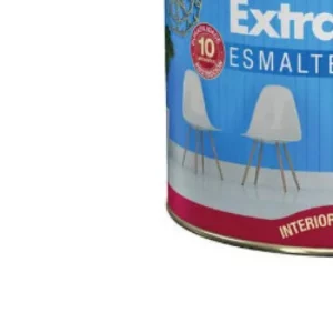 Tinta Extra Esmalte Preto Fosco (1945) 3,6 Litros Renner - Imagem 4