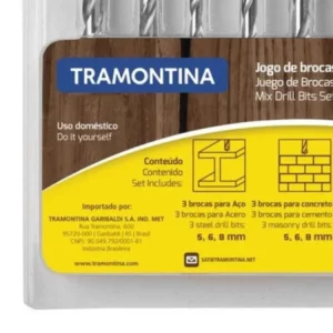 Jogos de Brocas Mix 9 Peças - Tramontina - Imagem 4