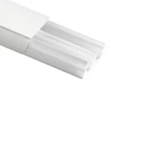 Canaleta em Pvc com Fita Adesiva 2x1x200cm Branca - Imagem 5