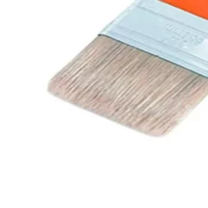 Trincha com Cerdas Brancas, Cor Laranaja, Atlas. - Imagem 4