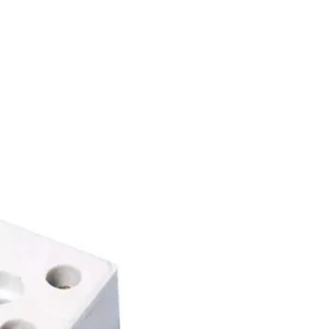 Kit 5 Unidades Conector Porcelana 10mm 50a/600v 2 Polos Cp-1023 - Imagem 3