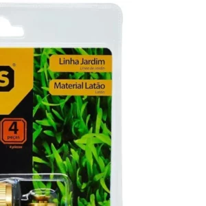 Collins, Esguicho, Engate Rápido, Stop, Conexão Torneira 1/2 3/4 Latão - Imagem 3