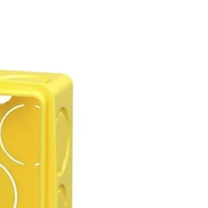 Caixa de Luz 4x2 para Eletroduto Flexível Corrugado Amarelo - Krona - Imagem 3