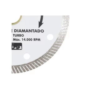 Disco de Corte Diamantado para Porcelanato Turbo 110mm - Cortag - Imagem 5