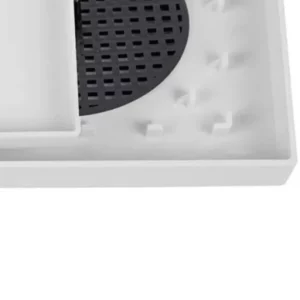 Ralo Oculto 15x15cm Astra Quadrado Branco Anti-inseto Invisível para Banheiro Invisível - Imagem 5