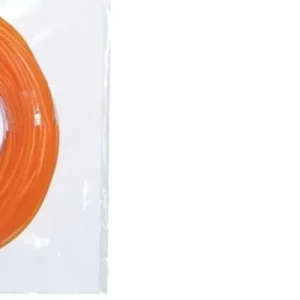 Fio de Nylon para Aparador de Grama 1,8mm com 20m Laranja - Imagem 5