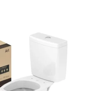 Kit de Bacia com Caixa Assento Pp com Queda Amortecida e Complementos de Instalação Art - Imagem 3