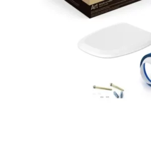 Kit de Bacia com Caixa Assento Pp com Queda Amortecida e Complementos de Instalação Art - Imagem 4