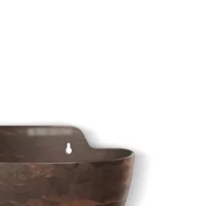 Cachepo Elegance de Parede Medio Cafe Imperial - Imagem 3