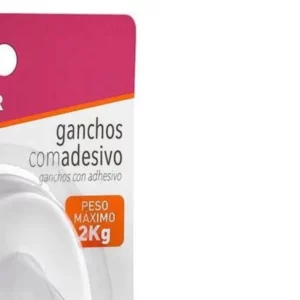 Gancho Plástica com Adesivo Primafer Redondo 2,0kg Blister 2505 - Imagem 3