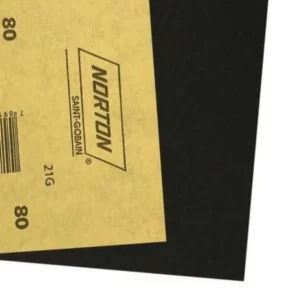 Lixa Agua Norton 80 T223 com 50 Peças - Imagem 5