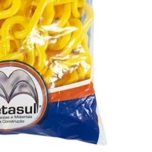 Corrente Plast. 10mm Amarela - Imagem 5