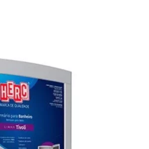 Armário Plástico Sem Gaveta 33 X 33cm Branco - Herc - Imagem 3