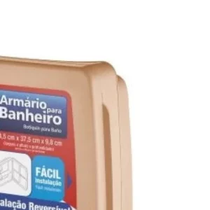 Armário Plástico 38 X 35cm Caramelo - Herc - Imagem 3