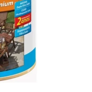 Verniz Stain Impregnante Premium Acetinado Polisten Nogueira 900ml - Imagem 5