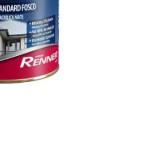 Tinta Ducryl Fosco Branco 900ml Renner - Imagem 5