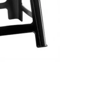 Banqueta Plástica Multiuso Preta - Imagem 5