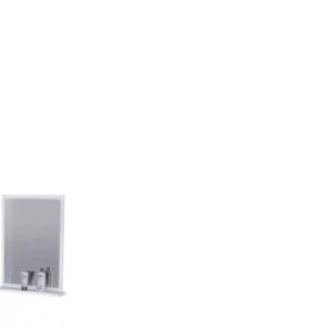 Gabinete Banheiro Rorato Siena 2 Gavetas 55.cm Branco - Imagem 3