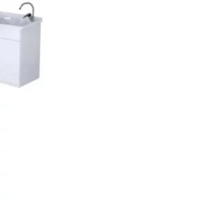 Gabinete Banheiro Rorato Siena 2 Gavetas 55.cm Branco - Imagem 5