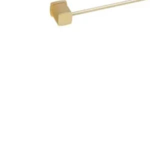 Toalheiro Linear Longo Block 38 Dourado Matte - Imagem 4