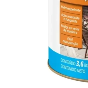 Verniz Stain Impregnante Premium Acetinado Polisten Imbuia 3,6 Litros - Imagem 4