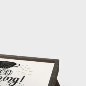 Mesa P/cafe 25x40cm C/fundo Estampado Good Morning - Imagem 3