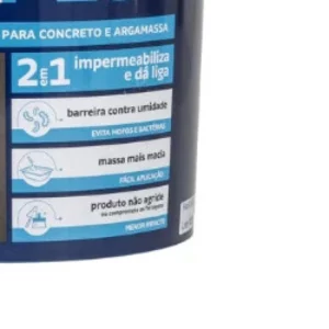 Aditivo Impermeabilizante para Concreto e Argamassa Imperplus 18 Litros - Imagem 5