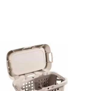 Roupeiro Telado com Cesto 45l Argila.terracota Astra - Imagem 3