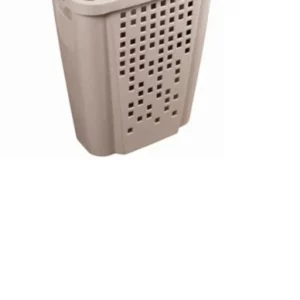 Roupeiro Telado com Cesto 45l Argila.terracota Astra - Imagem 5