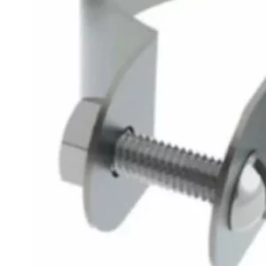 Abraçadeira Galvanizada Tipo D  1.1/2 com Parafuso - Imagem 4