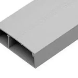 Canaleta 53x15x2000mm Branca Alumínio com Tampa - Dutotec - Imagem 4