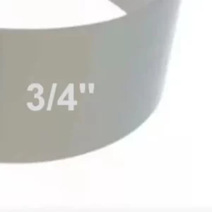 Abraçadeira Galvanizada Tipo D 3/4 com Parafuso - Imagem 5