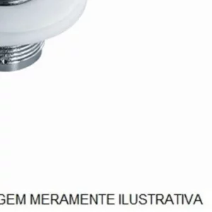 Válvula com Tampa para Lavatório Sem Ladrão - Imagem 5