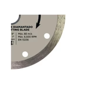 Disco de Corte Diamantado Contínuo 230mm - Cortag - Imagem 5