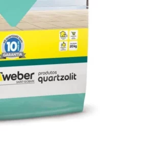 Argamassa Piso Sobre Piso Externo Branco 20kg - Quartzolit - Imagem 5