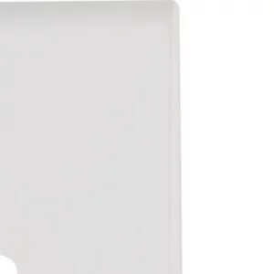 Placa com 1 Furo 9,5mm 4 X 2 Tramontina Liz Branca - Tramontina - Imagem 3