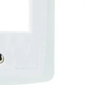 Placa Horizontal Lux² 2 Postos Juntos 4 X 2 Branca - Tramontina - Imagem 5