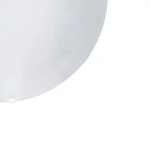 Plafon Redondo Jurerê 25cm Vidro Fosco 1xe27 Branca - Imagem 5