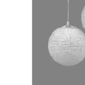 Conjunto 2 Pendente Bola Ps Cristal Aglomerado Pequena - Imagem 4