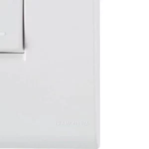 Conjunto 4x2 com 1 Interruptor Simples Liz 10a 250v Branco - Tramontina - Imagem 5