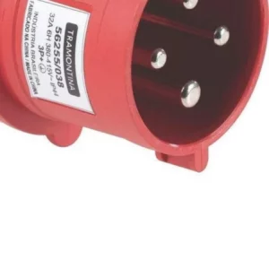 Plugue Móvel Industrial 3p+t 32 a 380-415 Vca 6 H - Tramontina - Imagem 5