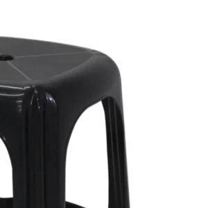 Banqueta em Polipropileno Preto Tramontina Niterói Basic - Tramontina - Imagem 3