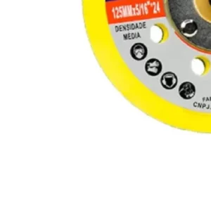 Disco de Borracha Base para Lixa Pluma de 8 Furos 5 Pol. - Disflex (30002) - Imagem 4