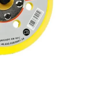 Disco de Borracha Base para Lixa Pluma de 8 Furos 5 Pol. - Disflex (30002) - Imagem 5