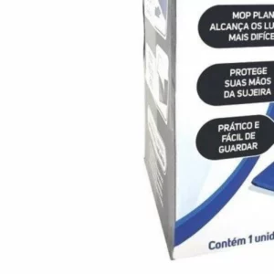 Esfregao Mop Flat C/ Espremedor e Balde 9l Nobre - Imagem 4