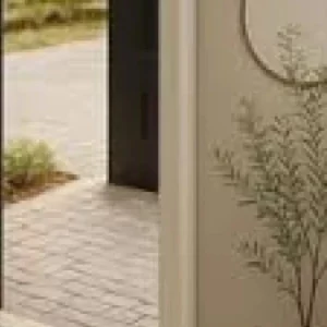 Capacho Vinilico 70x30cm Lar Doce Lar Grafite - Imagem 3