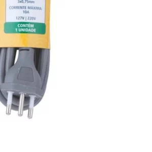Extensão Múltipla com 3 Tomadas 3m 2p+t 10a 250v - Tramontina - Imagem 5