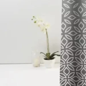 Cortina Box Poliester 1.98x1.80m Degrade Cinza - Imagem 4