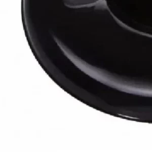 Plafon Plastico Preto C/porcelana 100w - Imagem 4