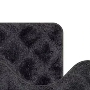 Jogo Microfibra Soft Clean 2 Pecas 70x45/50x45cm Grafite - Imagem 3